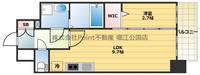 大阪府大阪市西区西本町2(マンション)の賃貸物件の間取り