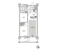 東京都北区西ケ原4(マンション)の賃貸物件の間取り