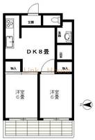 東京都江戸川区西葛西5(マンション)の賃貸物件の間取り