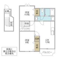 物件の間取り画像