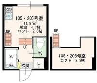 物件の間取り画像
