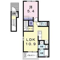 東京都葛飾区高砂2(アパート)の賃貸物件の間取り
