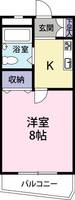 メゾンオレンジ2の間取り
