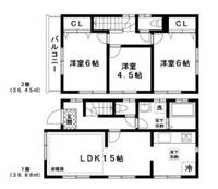 物件の間取り画像
