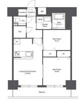 東京都江東区佐賀1(マンション)の賃貸物件の間取り