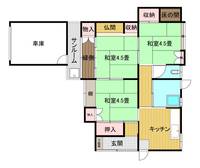 鹿児島県霧島市国分野口西(一戸建)の賃貸物件の間取り