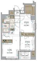 リヴシティ文京春日の間取り