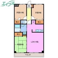 マーベラス久保田の間取り