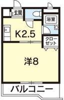 メゾン花の間取り