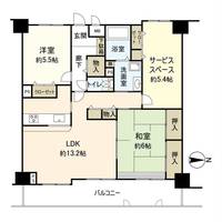 物件の間取り画像