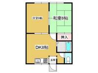 ●クローバーハウスAの間取り