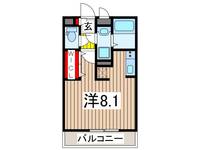 リブリ・CrestYanagisakiの間取り