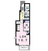 千葉県成田市宗吾3(アパート)の賃貸物件の間取り