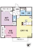 物件の間取り画像