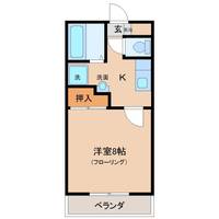 学園台コーポ Iの間取り