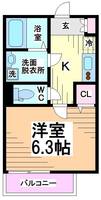 神奈川県川崎市多摩区生田7(アパート)の賃貸物件の間取り