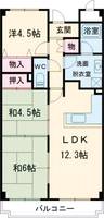 物件の間取り画像