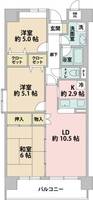 エバーグリーンホームズの間取り