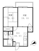 メゾン栄の間取り