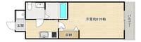 大阪府大阪市都島区都島北通1(マンション)の賃貸物件の間取り