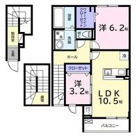 デルーナIの間取り