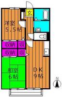 ビーライン撫川 Bの間取り