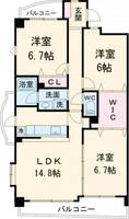 物件の間取り画像