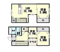 物件の間取り画像