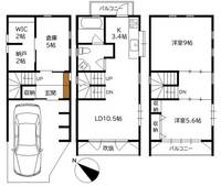 物件の間取り画像