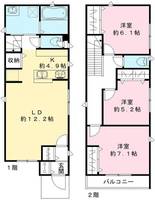 物件の間取り画像