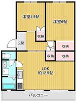 物件の間取り画像