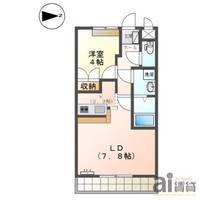 埼玉県飯能市大字笠縫(アパート)の賃貸物件の間取り