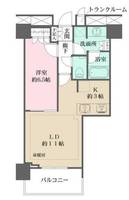 東京都江東区白河4(マンション)の賃貸物件の間取り