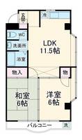 物件の間取り画像