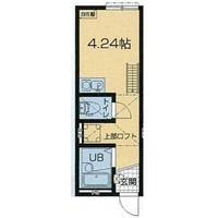神奈川県相模原市中央区矢部1(アパート)の賃貸物件の間取り
