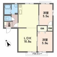 物件の間取り画像