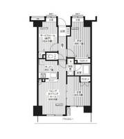 東京都大田区大森北6(マンション)の賃貸物件の間取り