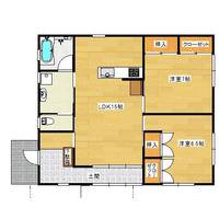 山口県下関市千鳥ケ丘町(一戸建)の賃貸物件の間取り