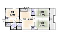 物件の間取り画像