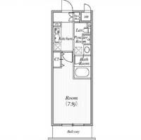東京都大田区矢口2(マンション)の賃貸物件の間取り