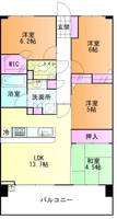物件の間取り画像