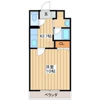 神奈川県座間市相模が丘3(マンション)の賃貸物件の間取り