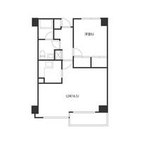 東京都多摩市諏訪1(マンション)の賃貸物件の間取り