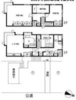 千葉県市川市若宮3(一戸建)の賃貸物件の間取り
