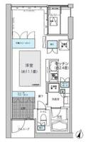東京都世田谷区砧2(マンション)の賃貸物件の間取り
