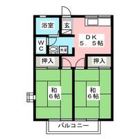 クレール IIの間取り