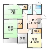 愛媛県新居浜市久保田町2(一戸建)の賃貸物件の間取り