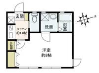 神奈川県横浜市保土ヶ谷区岩井町(アパート)の賃貸物件の間取り