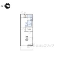 レオパレスビューヒルズテンの間取り