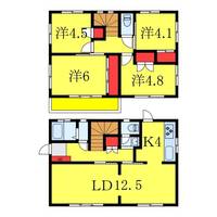 埼玉県さいたま市緑区大字中尾(一戸建)の賃貸物件の間取り